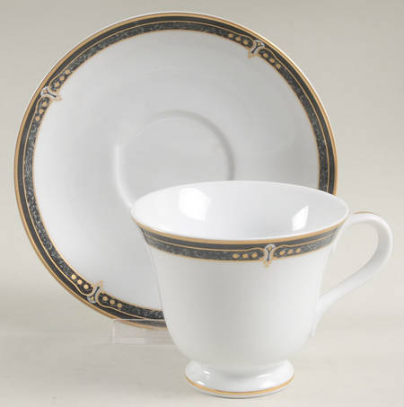 Whitfield Footed Cup & Saucer Set