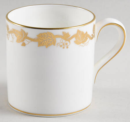 Whitehall (White Rim) Can Shape Demitasse Cup