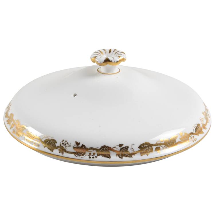 Whitehall (White Rim) Lid for Round Vegetable