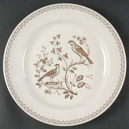 Williamsburg Aviary 12" Chop Plate (Round Platter)