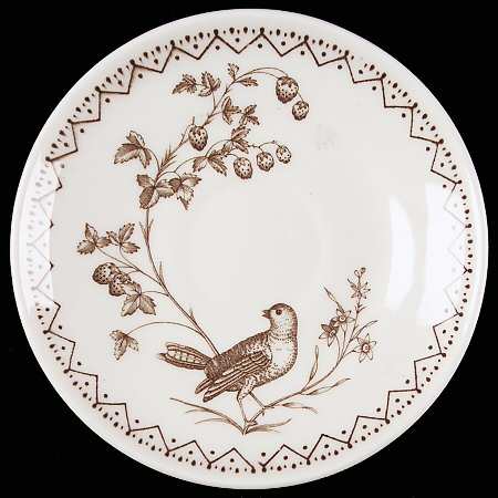 Williamsburg Aviary Saucer for Demitasse Cup