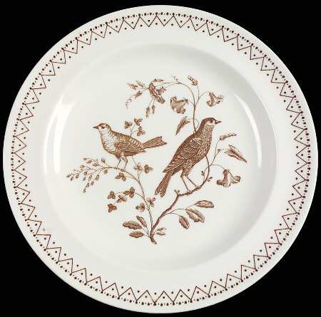 Williamsburg Aviary Salad Plate
