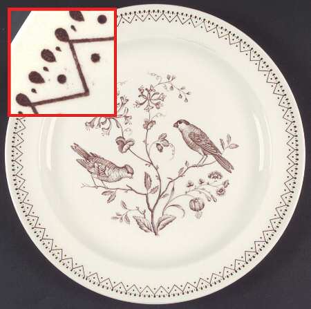 Williamsburg Aviary Dinner Plate