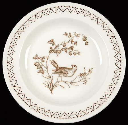 Williamsburg Aviary Bread & Butter Plate
