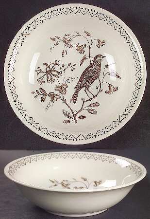 Williamsburg Aviary Coupe Cereal Bowl
