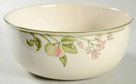 Wild Apple (Granada Sterling Shape) 9" Round Vegetable Bowl