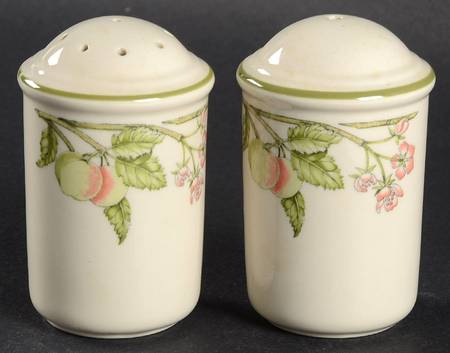 Wild Apple (Granada Sterling Shape) Salt & Pepper Set