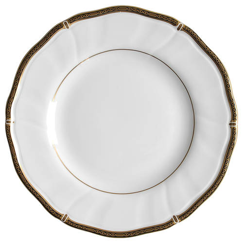 Windsor Black Salad Plate