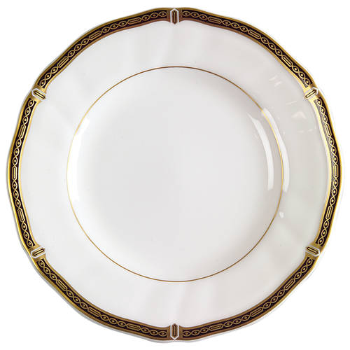 Windsor Black Bread & Butter Plate