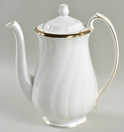 Windsor Black Coffee Pot & Lid