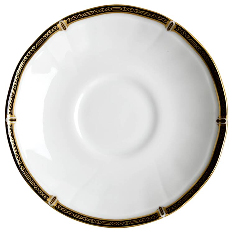 Windsor Black Saucer
