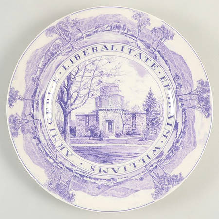 Williams College Mulberry Dinner Plate