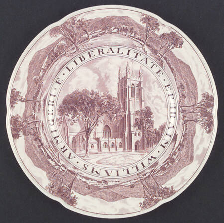Williams College Mulberry Dinner Plate