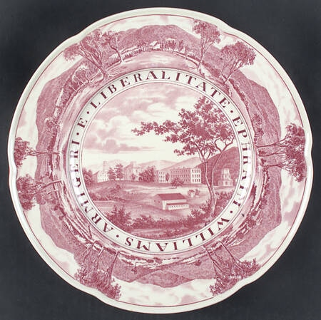 Williams College Mulberry Dinner Plate