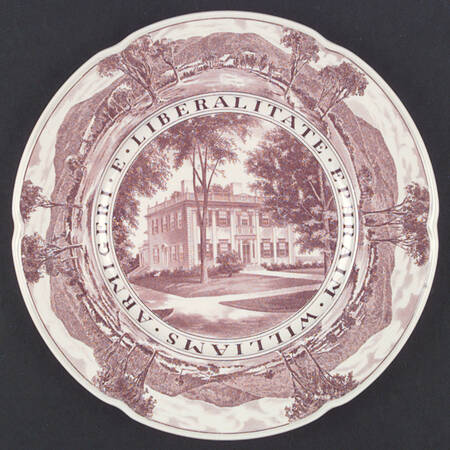 Williams College Mulberry Dinner Plate