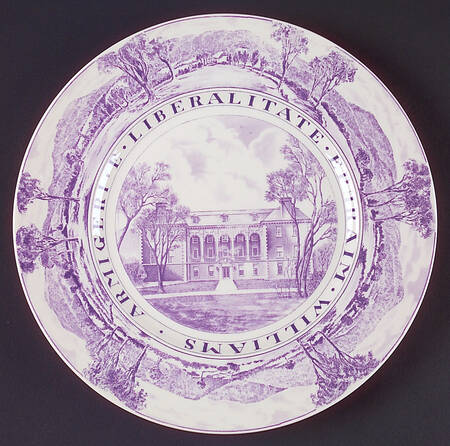 Williams College Mulberry Dinner Plate