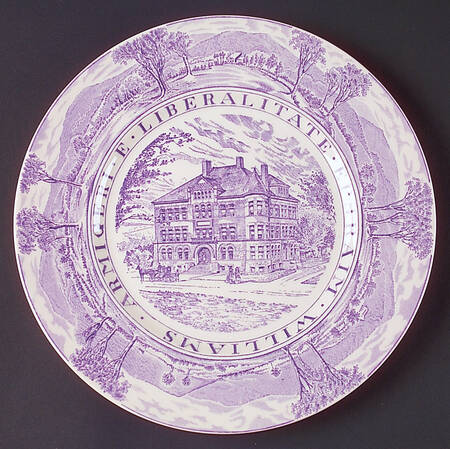 Williams College Mulberry Dinner Plate