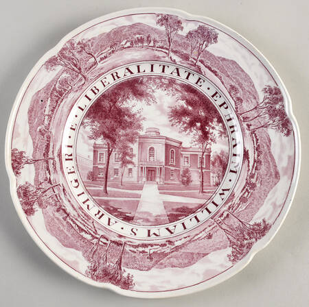 Williams College Mulberry Dinner Plate