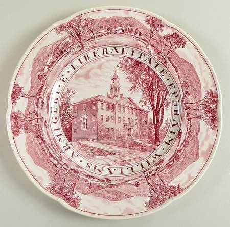 Williams College Mulberry Dinner Plate