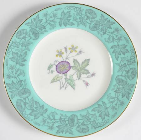 Wildflower Green Salad Plate