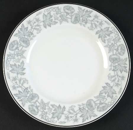 Wildflower Gray Salad Plate