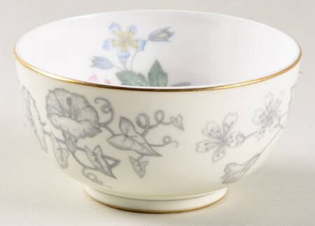Wildflower Ivory Mini Open Sugar Bowl