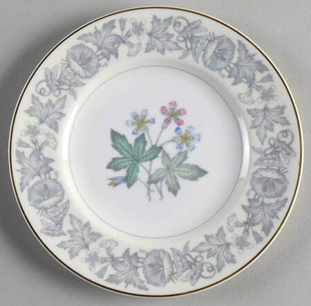 Wildflower Ivory Bread & Butter Plate