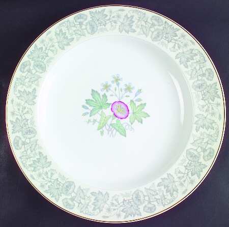 Wildflower Ivory 13" Chop Plate (Round Platter)