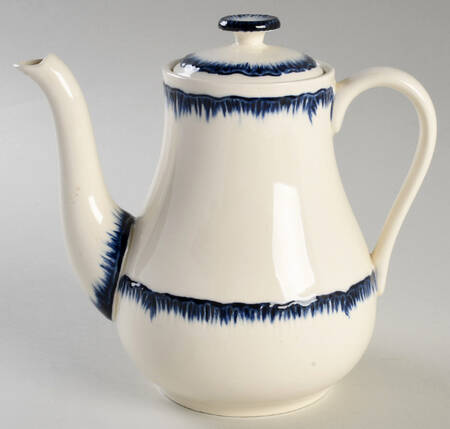Williamsburg Blue Coffee Pot & Lid