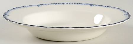 Williamsburg Blue Rim Soup Bowl