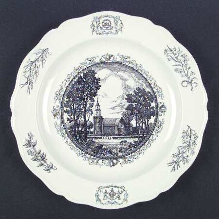 Williamsburg Virginia Dinner Plate