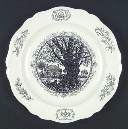 Williamsburg Virginia Dinner Plate