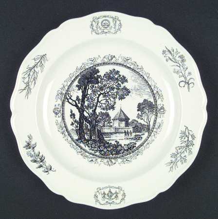 Williamsburg Virginia Dinner Plate