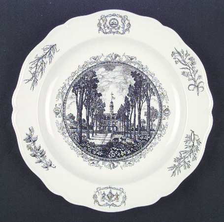 Williamsburg Virginia Dinner Plate