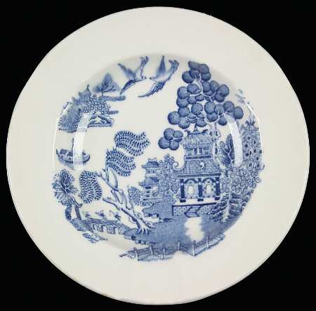 Willow Blue (Newer, Smooth) Small Ashtray