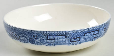 Willow Blue (Older, Smooth) Bowl for Drainer & Bowl Set