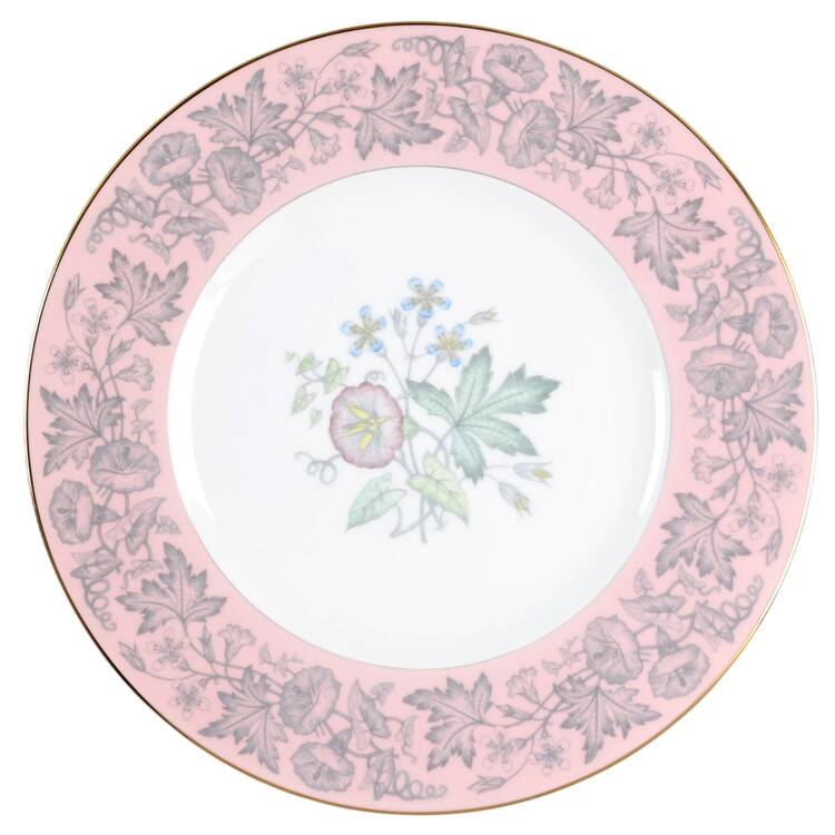 Wildflower Pink Luncheon Plate