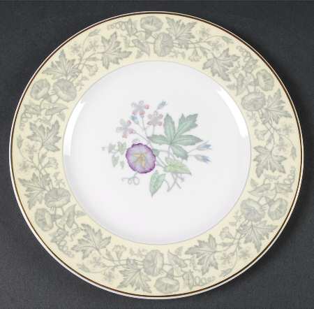 Wildflower Yellow Luncheon Plate