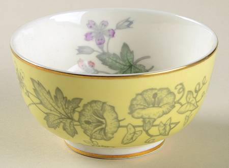 Wildflower Yellow Mini Open Sugar Bowl