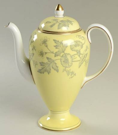 Wildflower Yellow Mini Coffee Pot & Lid