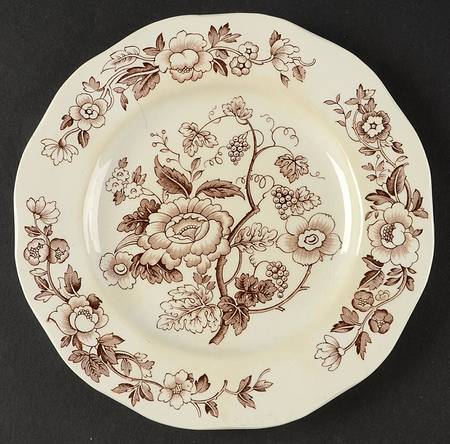 Windermere Brown Salad Plate