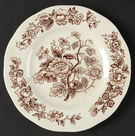 Windermere Brown Bread & Butter Plate