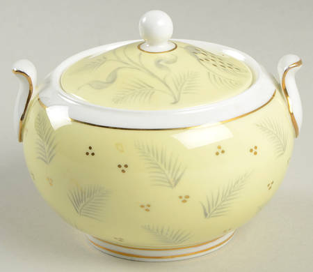 Windrush Yellow 146 Shape Sugar Bowl & Lid
