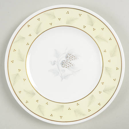 Windrush Yellow Salad Plate