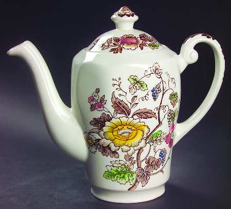 Windermere Multicolor Coffee Pot & Lid
