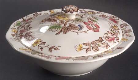 Windermere Multicolor Round Covered Vegetable