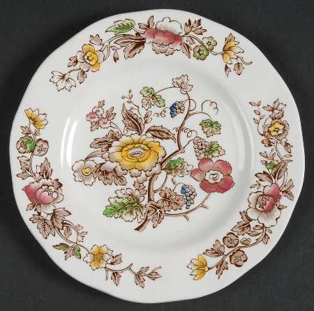 Windermere Multicolor Bread & Butter Plate