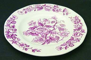 Windermere Red Bread & Butter Plate