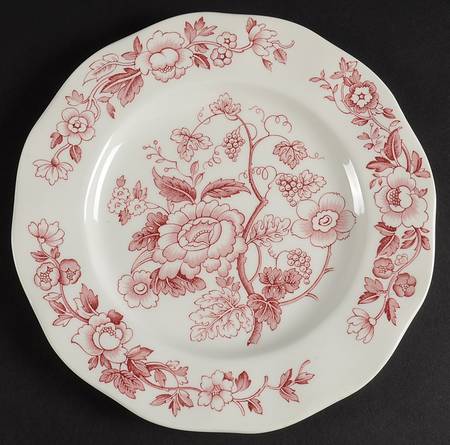 Windermere Red Salad Plate