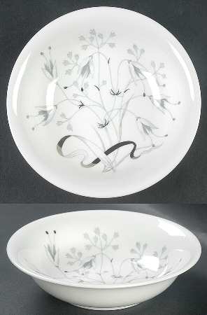 Wild Oats Bone China Coupe Cereal Bowl